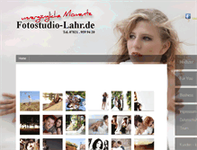 Tablet Screenshot of fotostudio-lahr.de